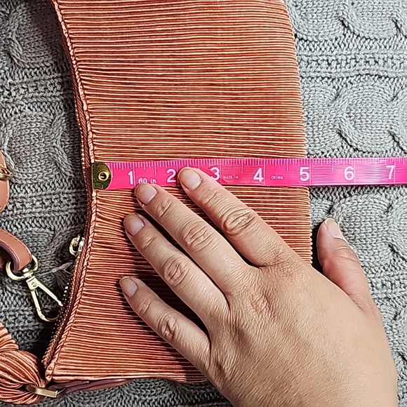 Nwt A New Day Coral Rose Handbag - Picture 10 of 11